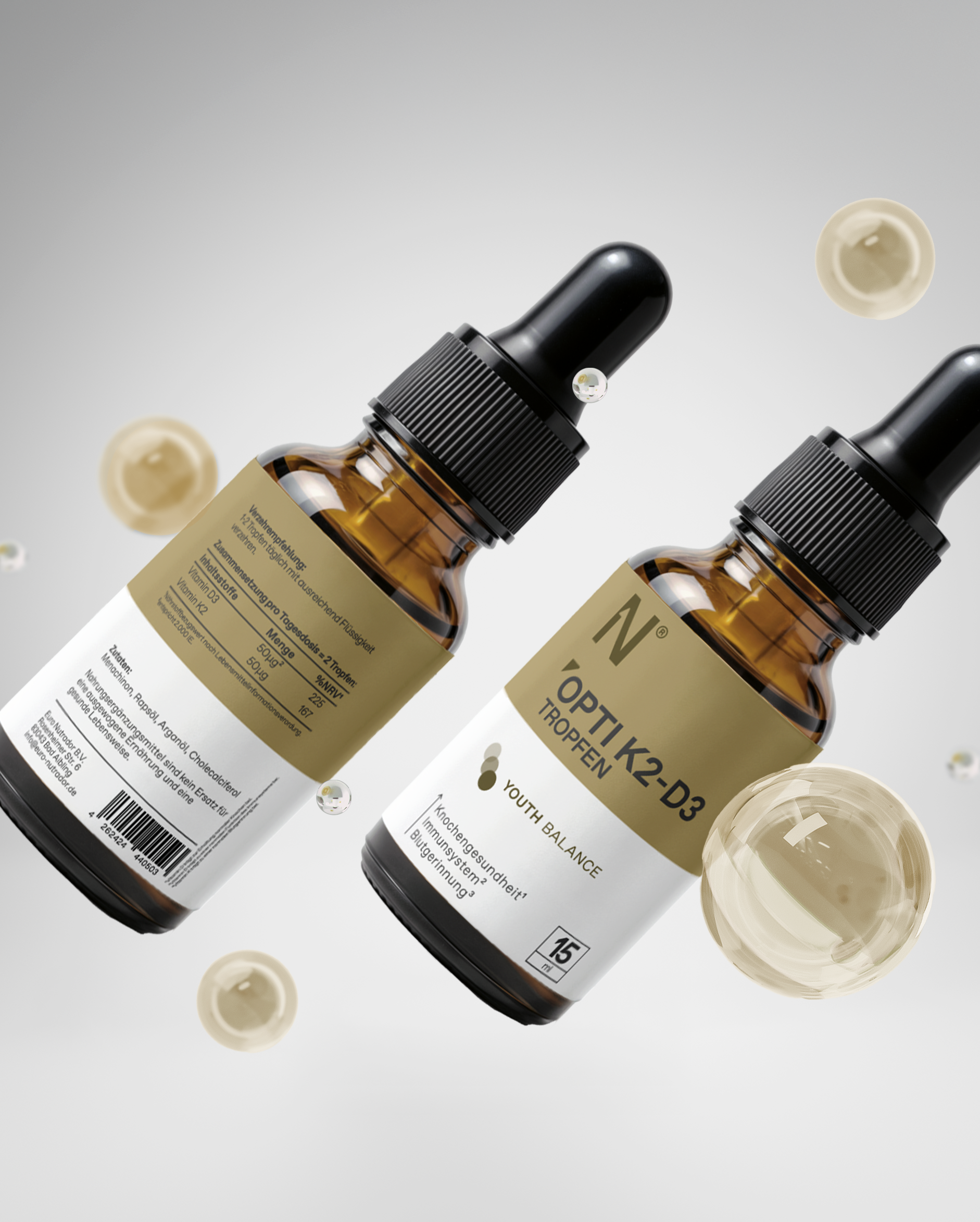 Vitamin K2 and D3 for the cold seasons